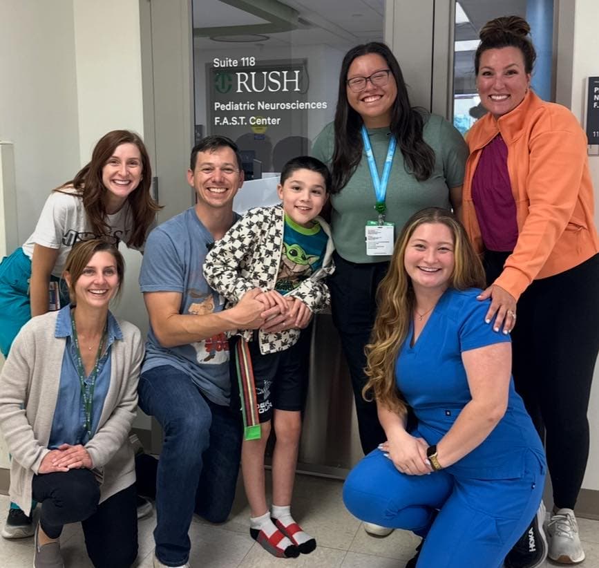 Charlie at Rush Pediatric Neurosciences F.A.S.T. Center (2026)